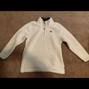 PINK Sherpa Pullover 💕